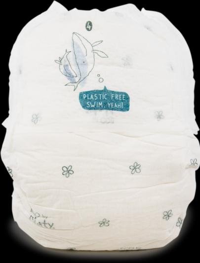 Actual product image Naty Organic diaper panties (Size 4, Pack, 22 Piece)