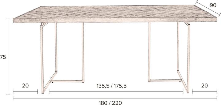 Image du produit Dutchbone Class (180 x 90 x 75 cm)