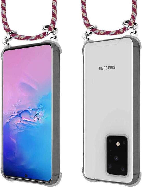 Produktbild Cadorabo TPU Handy Kette SILBER Cover