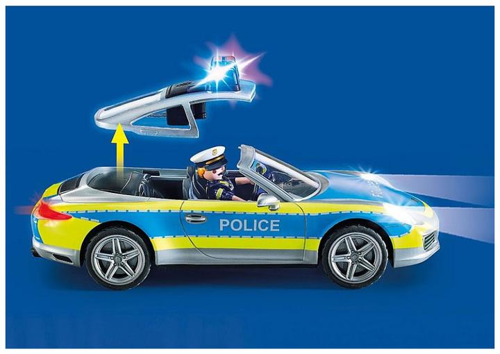 Actual product image Playmobil Porsche 911 Carrera 4S Police (70066, Playmobil Porsche)