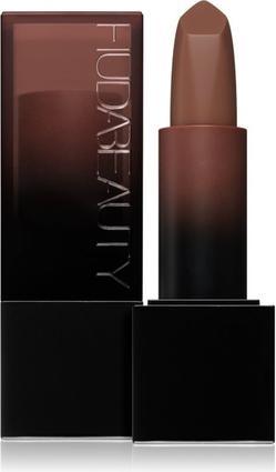 Actual product image Huda Beauty Power Bullet Cream Glow Lipstick - Brown Self Made, 3 g (Brown)