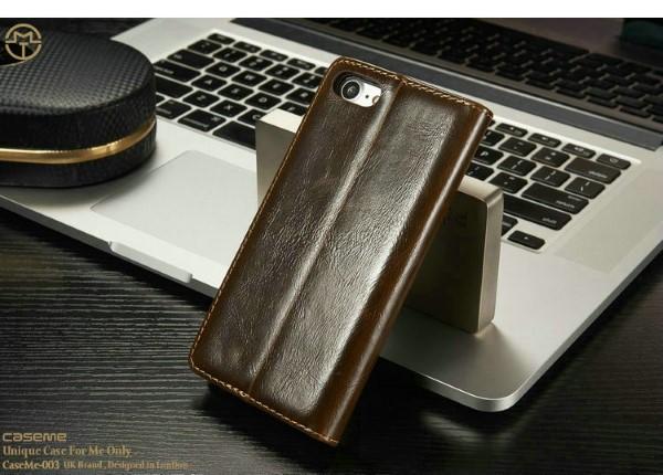 Produktbild Caseme Klassische Leder Hülle (Apple iPhone 7 Plus, Apple iPhone 8 Plus)