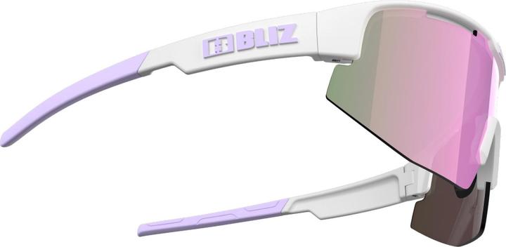 Actual product image Bliz Matrix (matt white, Brown w Pink Multi)