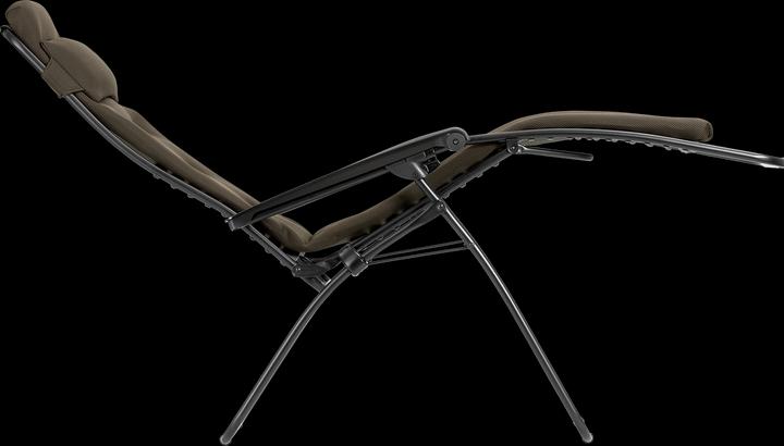 Image du produit Lafuma Fauteuil relax RSX Clip XL taupe piètment noir (90 cm)