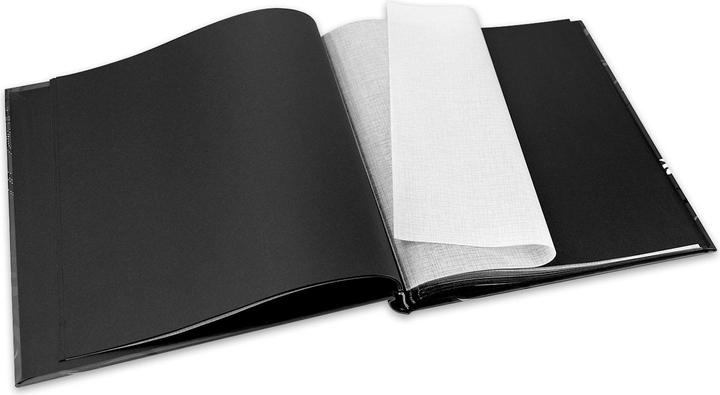 Produktbild ZEP Umbria White Buchalbum 30x30 30 schwarze Seiten (30 x 30 cm)