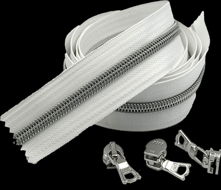 Actual product image Riri Flex 6 Metallic Set: 1m/3 sliders (100 cm)
