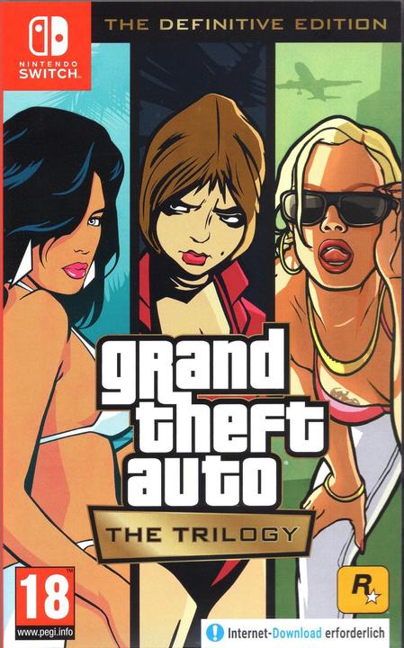 Produktbild Rockstar Grand Theft Auto: The Trilogy - The Definitive Edition (Switch, DE)
