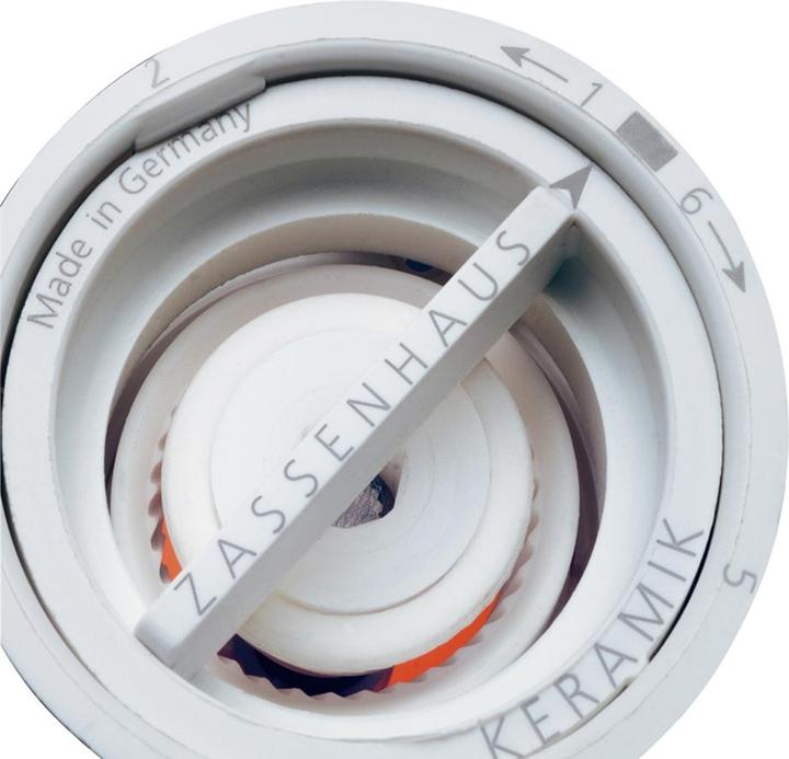 Immagine prodotto Zassenhaus Macinapepe Aachen acrilico/acciaio inossidabile, 18 cm (Pepe)