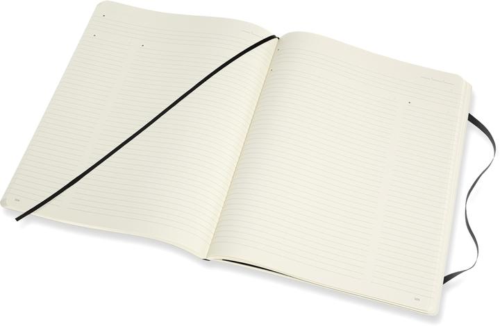Actual product image Moleskine Professional Notebook XXL, Soft Cover, Black (Lined, Soft cover)
