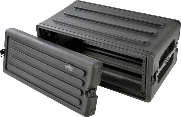 Actual product image SKB R4S ondiep roto-molded rack 4U (4 RU, 19 inch rack)