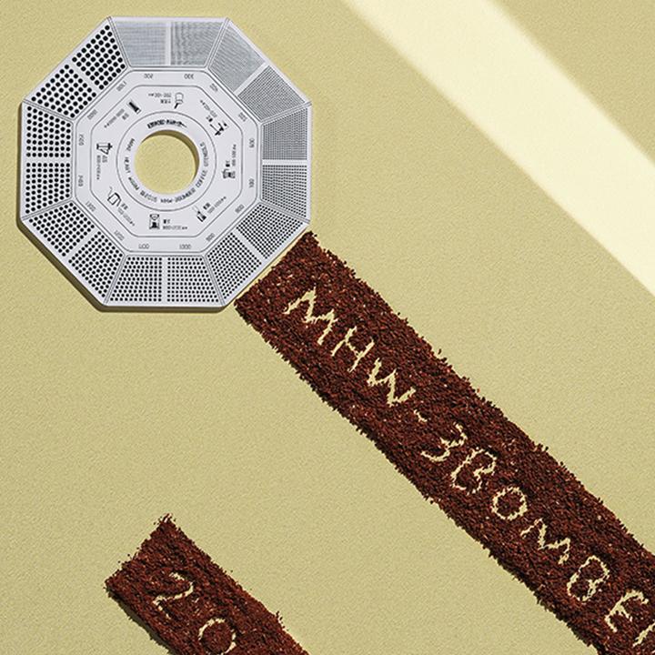 Actual product image MHW 3Bomber Measuring card for ground coffee