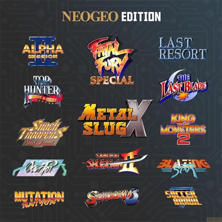 Actual product image Blaze Evercade Neo-Geo Super Pocket