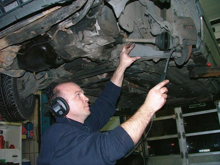 Produktbild KS Tools Elektronisches Profi-Stethoskop, 18-tlg.