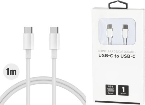 Image du produit Trend-24 Câble de charge, USB-C to USB-C, 1 mètre (1 m)