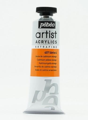Actual product image Pebeo Artist Acrylics extrafine (Cadmium money gold orange, 37 ml)