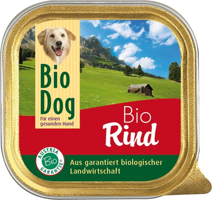 Image du produit BioDog Nourriture humide au boeuf, 9 x 300g (Adulte, 1 pcs, 2980 g)