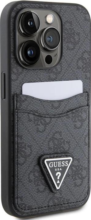 Image du produit Guess Etui en cuir PU avec double emplacement pour carte 4G (Apple iPhone 15 Pro Max)