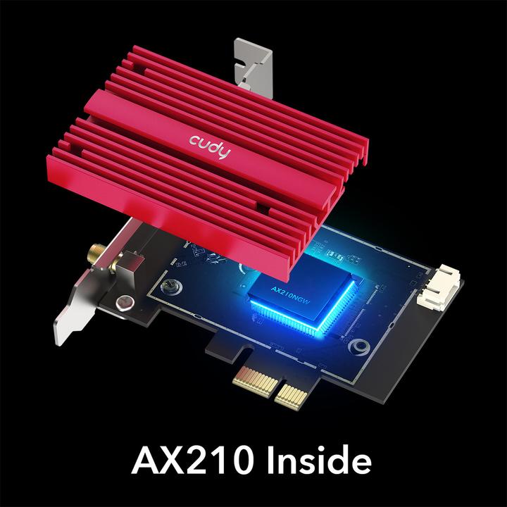 Image du produit Cudy WE4000 carte réseau WLAN interne / Bluetooth (Mini PCI Express)