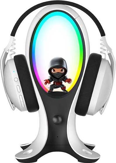 Produktbild Subsonic Headset Ständer mit USB Anschlüssen und LED
