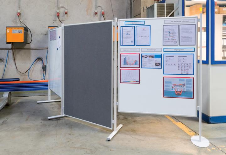 Produktbild Franken Stellwandtafel PRO Filz (180 x 120 cm)