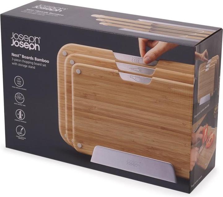 Produktbild Joseph Joseph 3er Set Nest Boards Schneidbrett mit Halterung