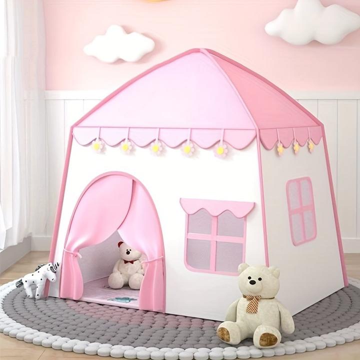 Produktbild Activity Board Kinderspielzelt, Indoor-Spielhaus, Kinderhaus, Haus Fantasy, kleine Burg, grosses Kinderhaus