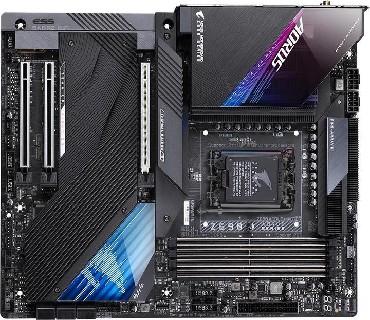 Image du produit Gigabyte Z690 Aorus Master (LGA 1700, Intel Z690 (DDR5), E-ATX)