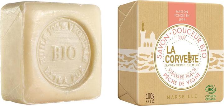 Actual product image La Corvette Douceur Organic Vineyard Peach Firm (Soap lotion)