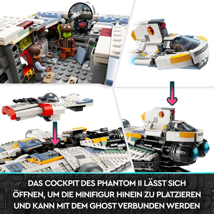 Image du produit LEGO Star Wars Ghost & Phantom II (75357, LEGO difficiles à trouver, LEGO Star Wars)