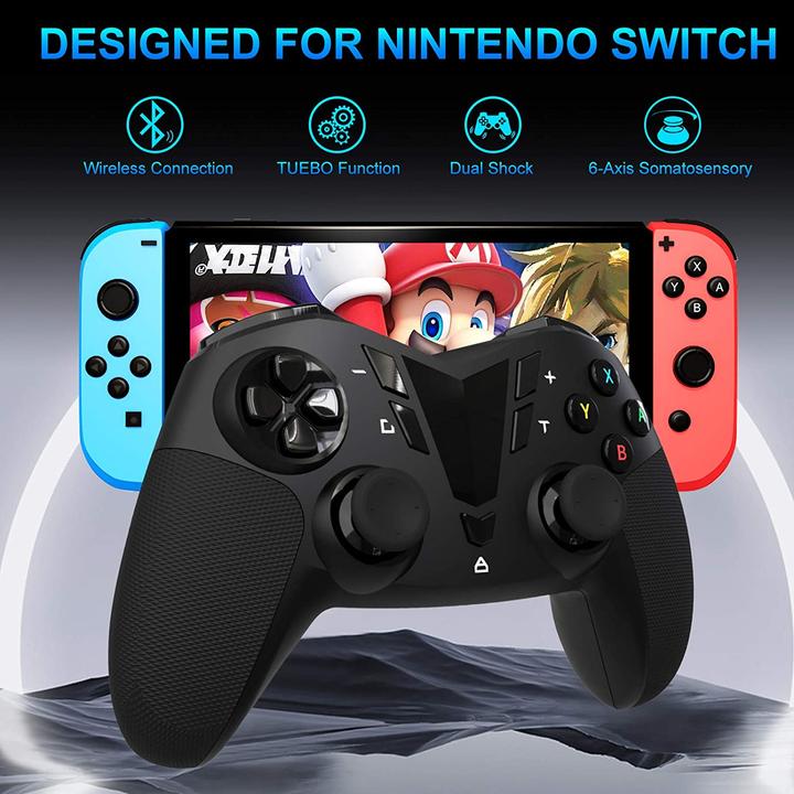 Produktbild AmiiPad Wireless Pro Controller für Nintendo Switch Lite