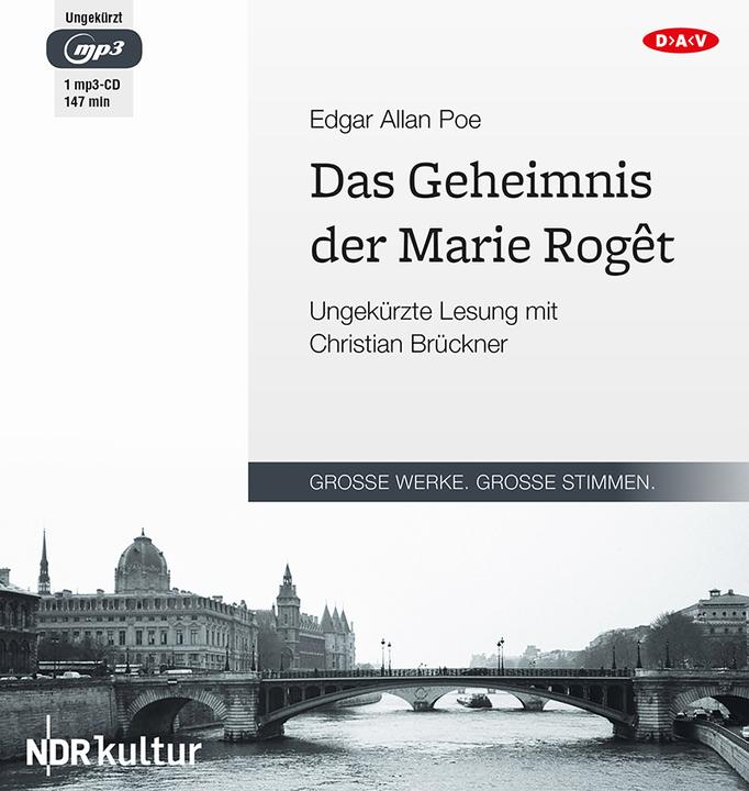 Actual product image The Mystery of Marie Roget (Edgar Allan Poe, German)