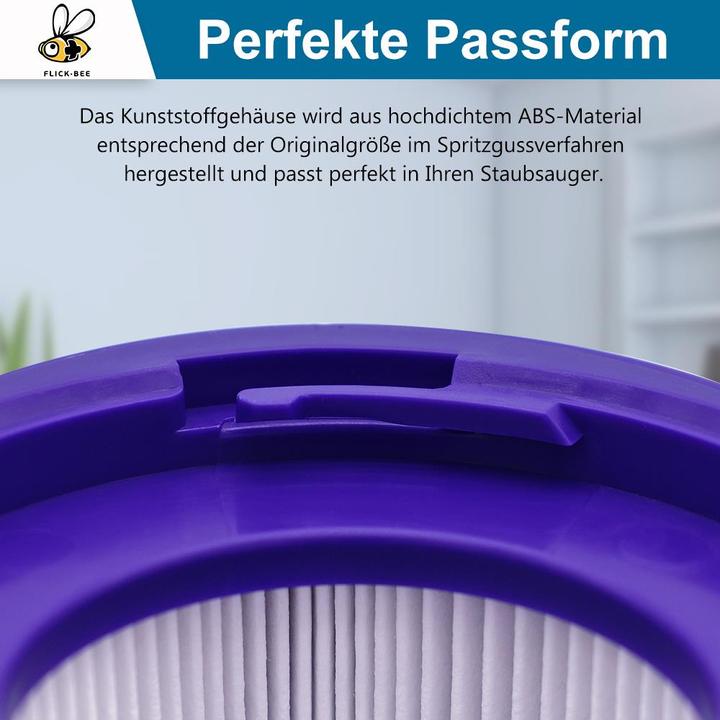 Immagine prodotto Europart Filtro aria di scarico tipo dyson 967478-01 Filtro lamellare blu rotondo per aspirapolvere a
