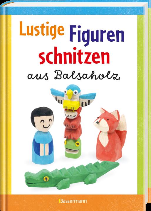 Actual product image Lustige Figuren schnitzen aus Balsaholz (German, Norbert Pautner, 2018)