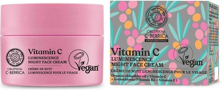 Immagine prodotto Natura Siberica C-BERRICA Crema Viso Notte Luminescenza 50ml (50 ml, Crema notte)