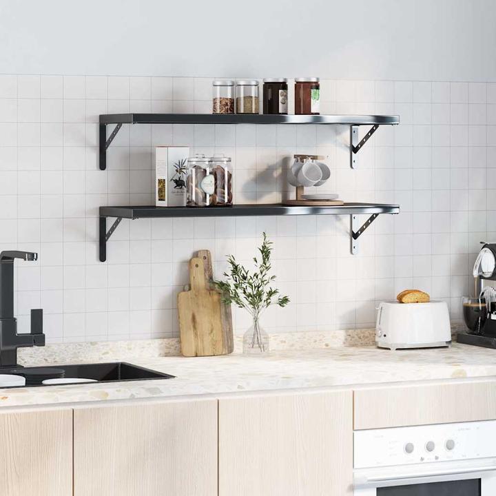 Produktbild VidaXL Regalträger 4 Stk. Edel