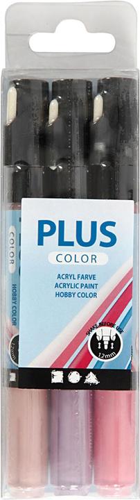 Image du produit Creativ Company Marqueur acrylique (Lila, Pink, Rose, 2 mm, 3 x)
