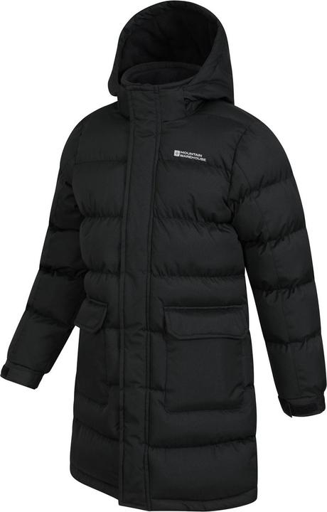 Actual product image Mountain Warehouse Childrens/Kids Water Resistant Longline Padded Jacket (128)