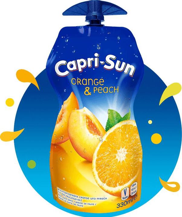 Actual product image Capri-Sun Orange & Peach (15 x 33 cl)