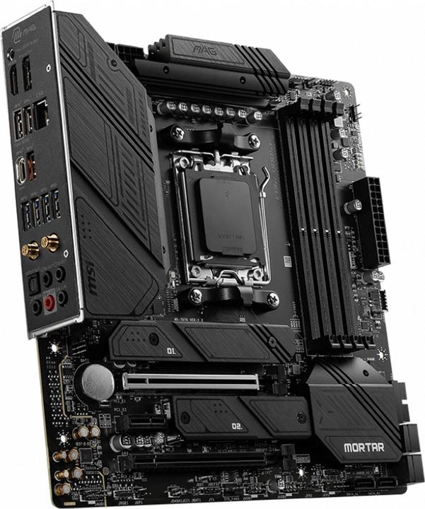 Produktbild MSI MAG B650M Mortar WIFI (AM5, AMD B650, mATX)