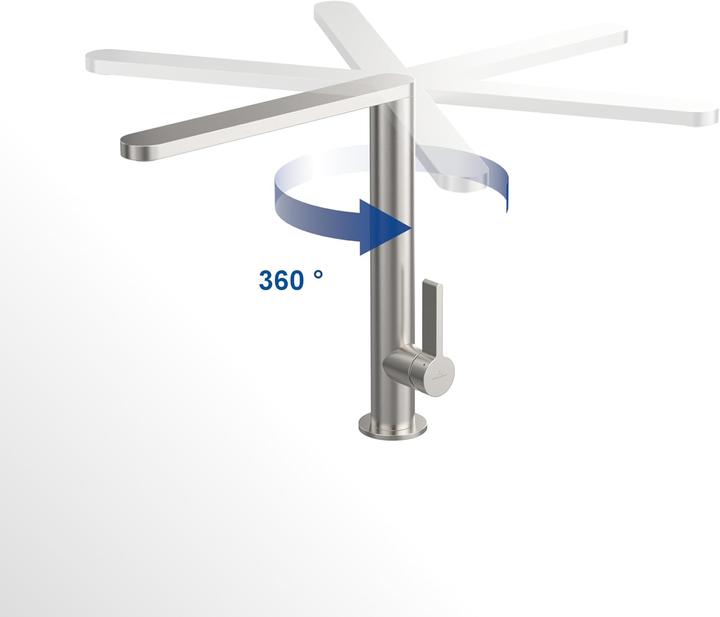 Immagine prodotto Villeroy & Boch V&B Miscelatore monocomando per lavello FINERA antracite