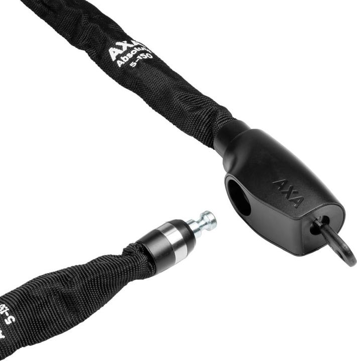 Produktbild AXA - Absolute 5 - Kettingslot - Slot voor Fietsen - 150 cm - 5 mm - Zwart (150 cm)