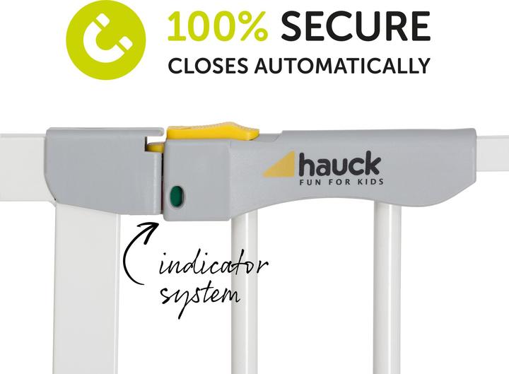Produktbild Hauck Autoclose N Stop 2 white (75 cm)