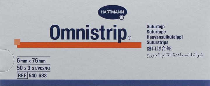 Image du produit IVF Hartmann Wundnahtstreifen 6x76mm (150 x)