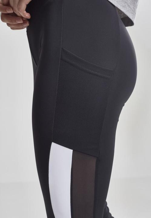 Produktbild Urban Classics Ladies Tech Mesh Striped Pocket Leggings (M)