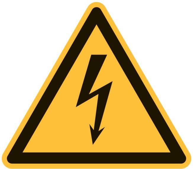 Image du produit Promat Avertissements Avertissement: tension électrique