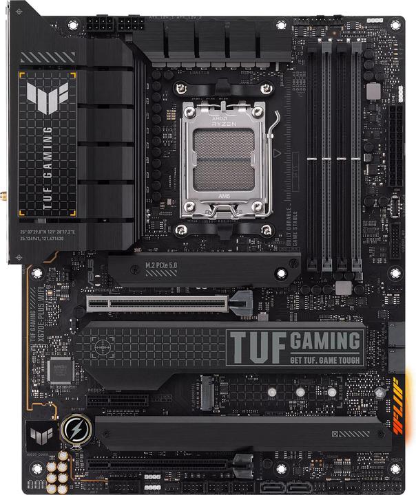 Image du produit ASUS TUF GAMING X670E-PLUS WIFI (AM5, AMD X670E, ATX)