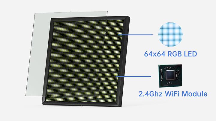Immagine prodotto Divoom Pixoo 64 (10.30", 64 x 64 pixel)