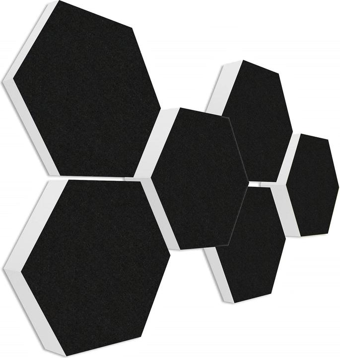 Produktbild Platino24 Schallabsorber Schwarz (6 Stk.)