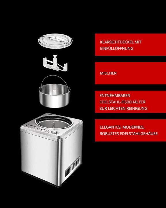 Immagine prodotto Unold Eismaschine Exklusiv inkl. Eisbuch