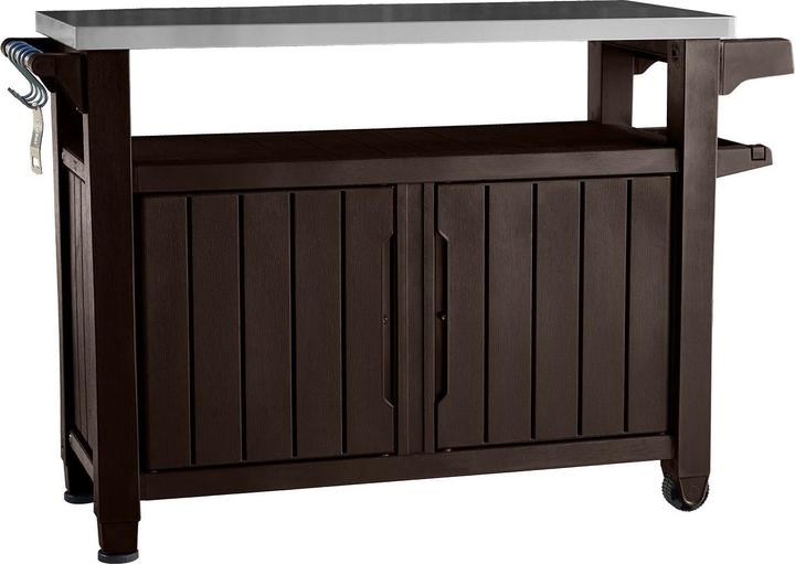 Image du produit No Name Keter Stół Grilowy Blat Ze Stali Nierdzewnej Unity XL 270l Brąz